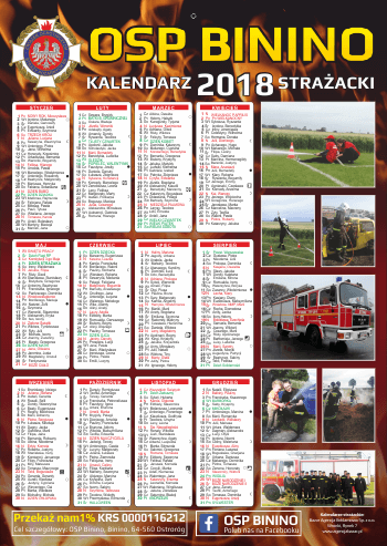 Kalendarze strażackie 2021