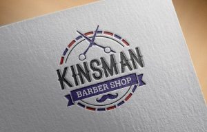 logotyp barber shop